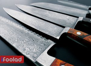 ساخت چاقو با فولاد دمشقی